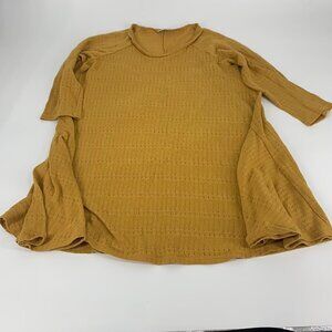 Canari Made in the USA Tunic Mustard Sweater No Size